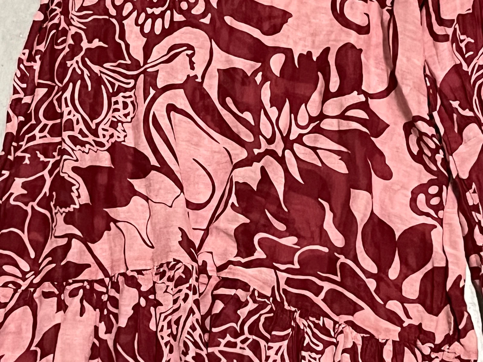 Saia de algodão e seda estampada – photo 11